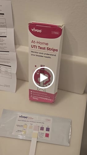Customer video review of Vivoo At-Home UTI Test