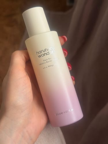 Customer photo review of Atjaunojoša pieniņveida esence Haruharu Wonder Black Rice Probiotics Barrier Essence