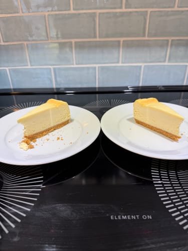 Customer photo review of New York Style Cheesecake