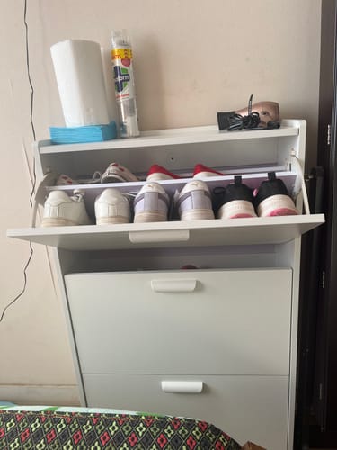 Customer photo review of Mueble Zapatero Organizador Estante para Zapatos VTRIN