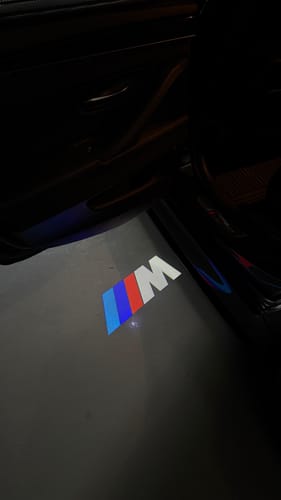 Customer photo review of BMW F SERIES DOOR LIGHTS