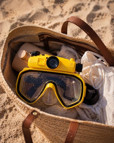 Customer photo review of ReefCam™ 2K Recording Goggles