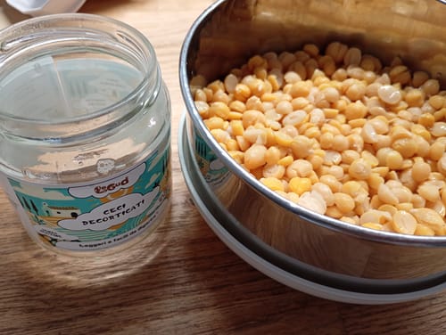Customer photo review of Ceci in Vaso Decorticati Precotti a Vapore da 300 gr