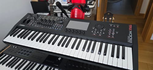 Customer photo review of Yamaha MODX M6