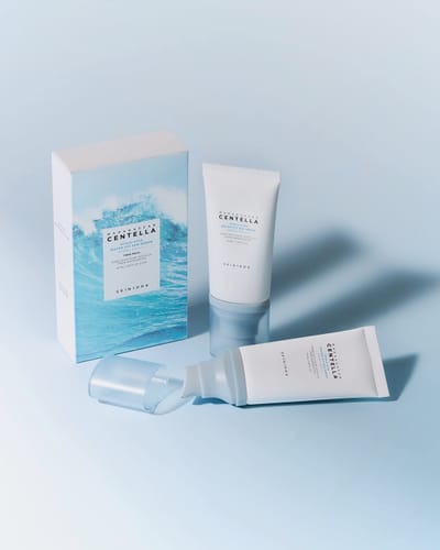 Customer photo review of SKIN1004 Ampoule Sunscreen 50ml Madagascar Centella Hyalu-Cica Water-Fit SPF50+