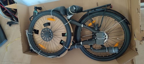 Customer photo review of Touroll Urbano 3 Mid-Drive Electric Bike