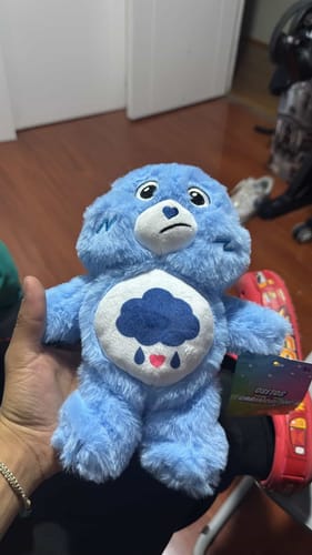 Customer photo review of Peluche Gruñosito Azul 20 Cm - Ositos Cariñositos