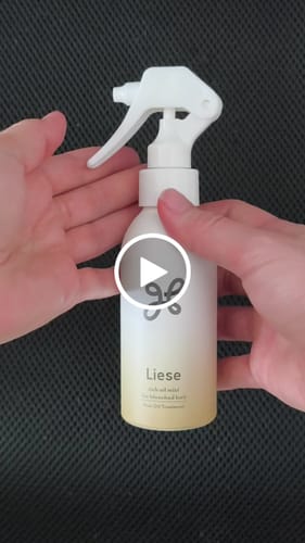 Customer video review of Kao Liese Hair Iron Oil Mist for Bleached Hair 120ml