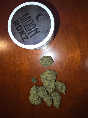 Customer photo review of Moonrocks 28 Grams