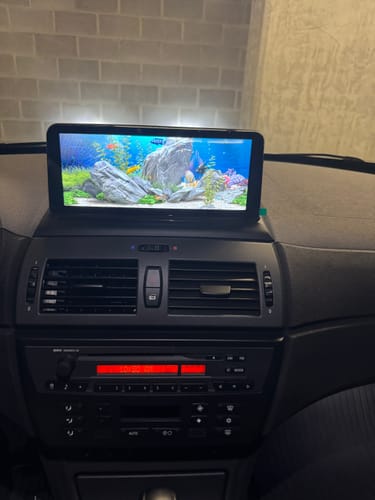 Customer photo review of 10.25''Android 14 BMW X3 Navigation GPS for BMW X3 E83 2004-2009 iDrive