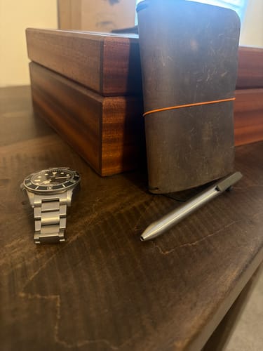 Customer photo review of Tactile Turn X W.O.E. Titanium Pen 3.0 - NEW