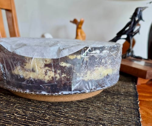 Customer photo review of Oreo Cheesecake