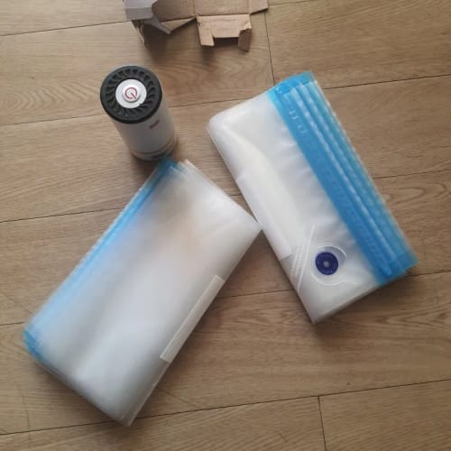 Customer photo review of Vacuum Seal Pro™ -Mini Envasadora + 10 Bolsas