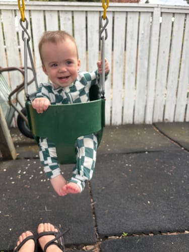 Customer photo review of Bamboo Romper