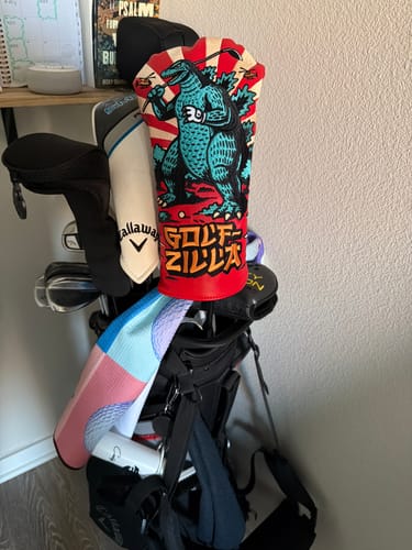 Customer photo review of Golf-Zilla Headcover