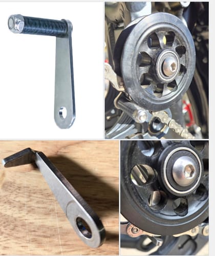 Customer photo review of Stainless Steel Single Chain Keeper