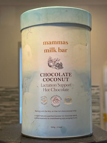 Customer photo review of Lactation Hot Chocolate - Coconut Chocolate