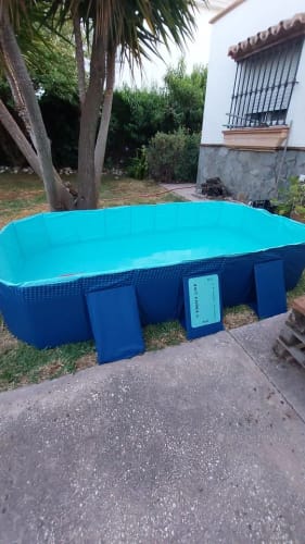 Customer photo review of Foldable Pool™ – Piscina Plegable 130x90x45