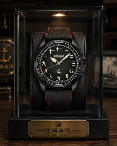 Customer photo review of Vintage | Chinese Style Dial | Luminous | Black Warrior Edition | 43mm