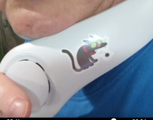 Customer photo review of Ventilador cuello caja pequeña