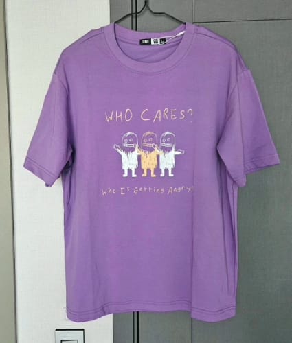 Customer photo review of Semir Short Sleeve T-Shirt Men Moisture Wicking and Quick Dry Little Monster Couple Top 2025 New Summer Style Cool Feeling Tee