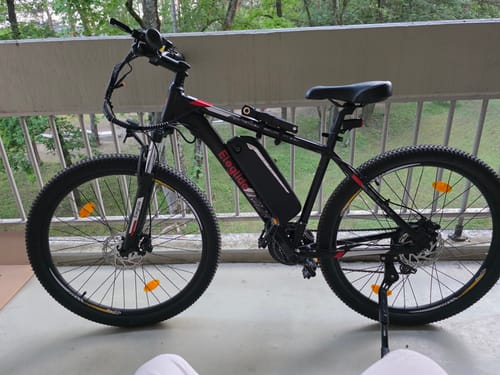 Customer photo review of Electric Mountain Bike Mopride 2