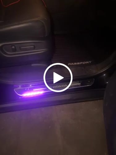 Customer video review of LitLamp™ LED Door Sills Pro