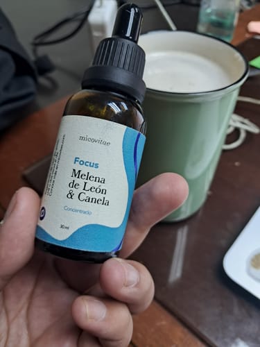 Customer photo review of Focus | Extracto de Melena de León