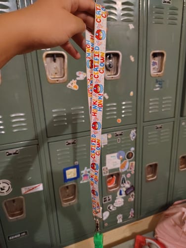 Customer photo review of Certified Clown Lanyard