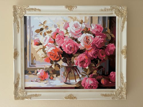 Customer photo review of Numbered Roses