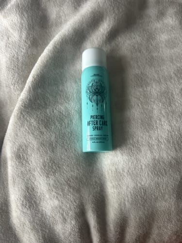 Customer photo review of Piercing Aftercare Spray