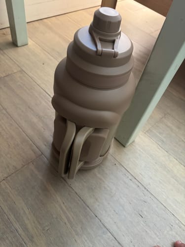 Customer photo review of 78 oz Titan Bottle, Pastel Collection