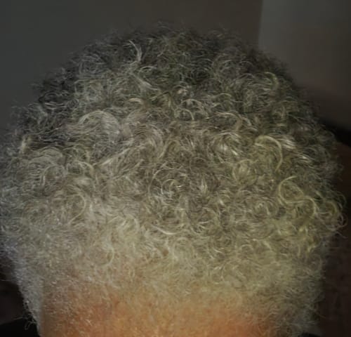 Customer photo review of C+B Moisturizing Shampoo Bar