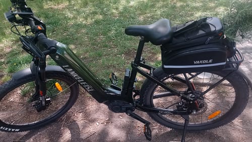 Customer photo review of Lankeleisi MG600 Lite 250W 27.5" Electric Trekking Bike 720Wh SUV E-bike with Torque Sensor 36V 20Ah Battery