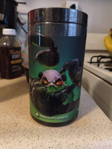 Customer photo review of PANDAMIC - Limited Edition Extreme Pre-Workout (SCORPION VENOM)