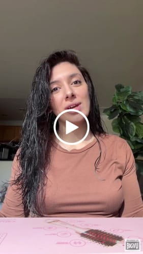 Customer video review of Infrared Seabreeze 3" Blowout Brush – Round Brush Dryer
