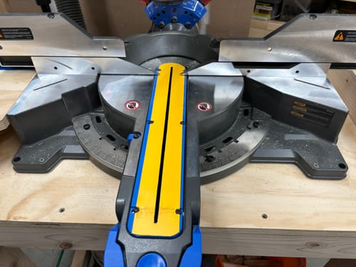 Customer photo review of Dust Collection Chute for Delta Cruzer Miter Saw