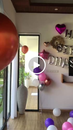Customer video review of 🎊 Indoor Room Decorations - Villa Room Setup