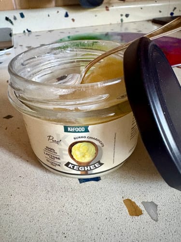 Customer photo review of GHEE GRASS-FED 220 ML BURRO CHIARIFICATO SENZA LATTOSIO COTTURA PERFETTA