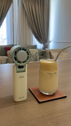 Customer photo review of BFF | Personal Hand Fan with IceTouch™