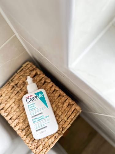 Customer photo review of CeraVe Blemish Control Face Cleansing Oil | Acne-Prone Skin Cleanser