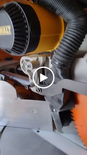 Customer video review of Dust Collection Chute & Plan Bundle for DeWalt DWS779/780 Sliding Miter Saw