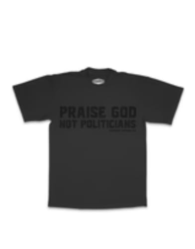 Customer photo review of IN GOD WE TRUST TEE