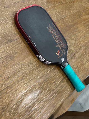 Customer photo review of Carolina Hogs Edge Tape (3 pack) - Pickleball Paddle Edge Tape