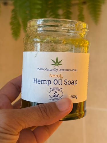 Customer photo review of Neroli Hemp Oil Soap