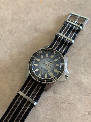 Customer photo review of 007 Bond Nylon Strap- Five Eye