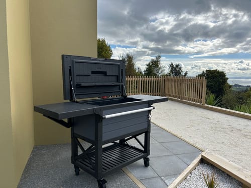Customer photo review of Patio Cooler and Beverage Cart
