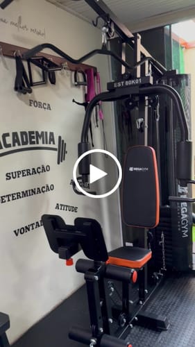Customer video review of Estação de Musculação Multifuncional UrbanFit 80K