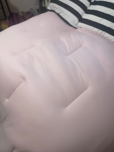 Customer photo review of MarshMellow Comforter