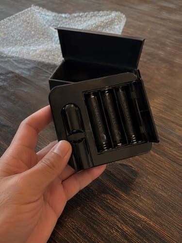 Customer photo review of Custom Laser Door Projector